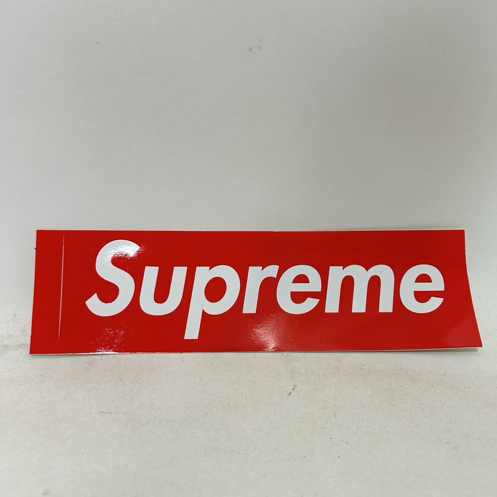 Supreme Red Box Logo Sticker